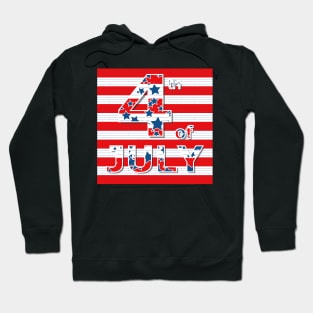 4th July card Hoodie